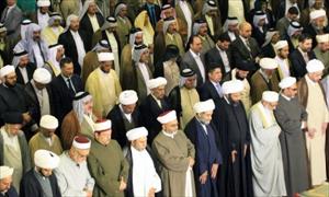 عراق میں تقریبی نماز جمعہ کا انعقاد