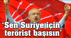 Kılıçdaroğlu'ndan Erdoğan'a ağır sözler: terörist başısın
