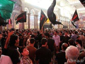 بالصور / طلبة الجامعات والمعاهد العراقية يحيون ذكرى وفاة السيدة زينب (ع) بكربلاء المقدسة