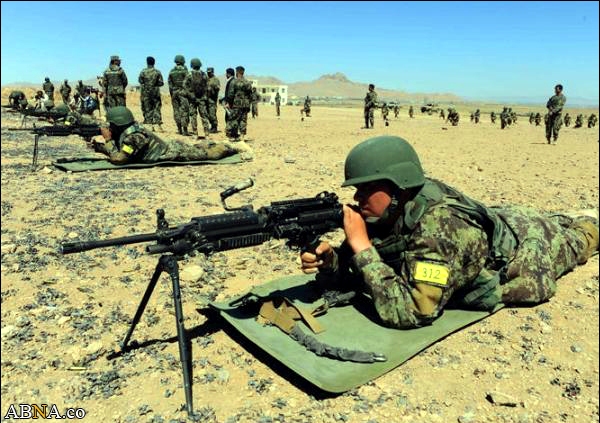 Image / Afghanistan Army take Maneuver to be Ready for NATO Withdrawn