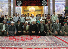 A Group of Shia & Sunni Scientists honored by performing pilgrimage to Imam Hussein