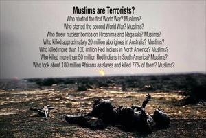 Les musulmans sont des terroristes ?