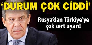 Rusya'dan Türkiye'ye çok sert uyarı...