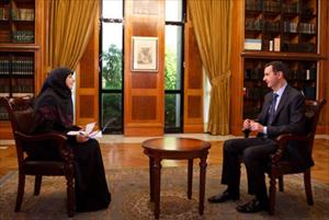 Wawancara Al-Manar bersama presiden Bashar al-Assad