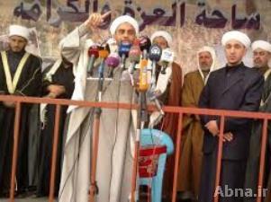 الارهابي سعيد اللافي يدعو العرب الى دعم الاعتصامات في محافظة الانبار