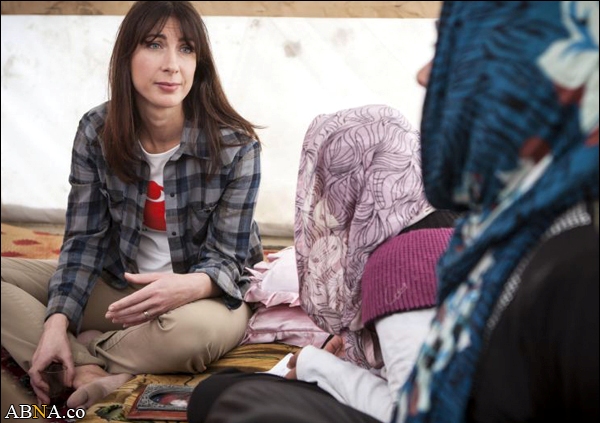 Kesengsaraan pelarian Syria menarik simpati isteri PM Britain