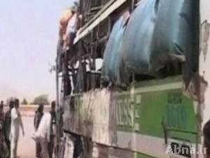 ارتفاع عدد ضحايا استهداف قافلة تقل زوارا ايرانيين الى 62 بين شهيد وجريح