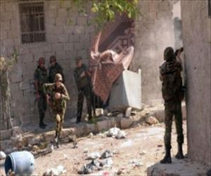 شام ميں دہشتگردوں کے خلاف فوج کا آپريشن