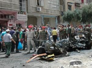 إرهابيون يفجرون سيارة مفخخة وعبوة ناسفة في خان أرنبة بسوريا