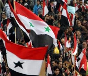 شام ميں حکومت اور فوج کي حمايت