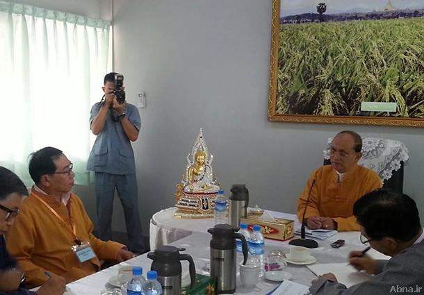 သမၼတ ဦးသိန္းစိန္ႏွင့္ ဒု ဗုိလ္ခ်ဳပ္ႀကီး ယြက္စစ္ ေတြ႕ဆုံ