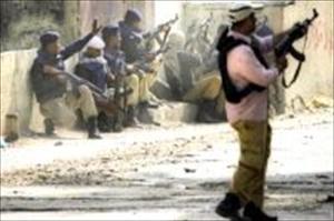کراچی میں دھشتگردی کے خلاف احتجاج