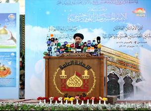 إفتتاح معرض كربلاء الدولي للكتاب بعد إنطلاق فعاليات مهرجان ربيع الشهادة الثقافي العالمي التاسع