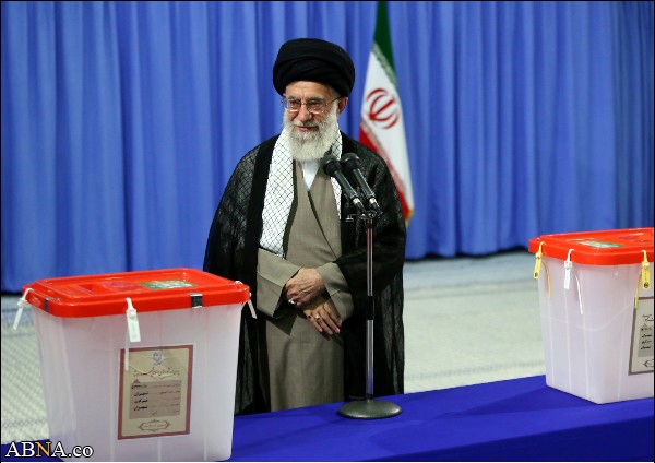 Image / Imam Khamenei Casts Early Ballots in Iran’s Presidential, Council Elections