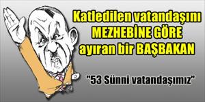 Başbakan: Reyhanlı'da, 53 Sünni! vatandaşımız şehit edildi