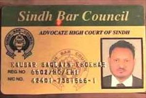 کراچی؛ ایڈوکیٹ کوثر ثقلین کے قاتل کو گرفتار کر لینے کا دعویٰ