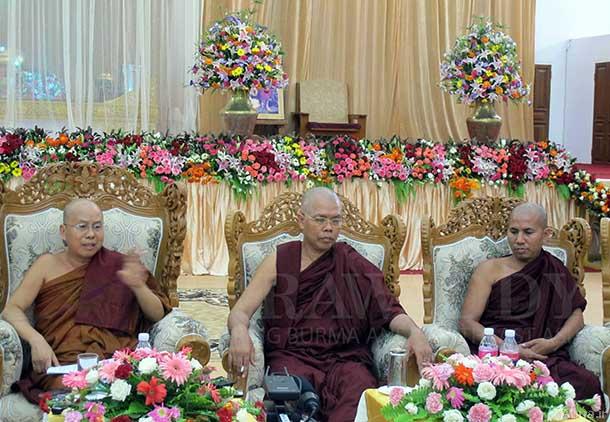 မ်ိဳးေစာင့္ဥပေဒ လက္ မခံေၾကာင္း ဆရာေတာ္ႀကီး မ်ားေျပာ
