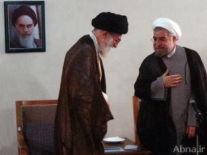 Pertemuan Imam Khamenei bersama presiden baru Iran Syeikh Hasan Rouhani