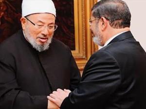 القرضاوي طلب من مرسي قطع العلاقات مع سوريا