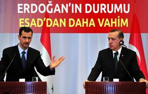 Erdoğan'ın durumu Esad'dan daha vahim