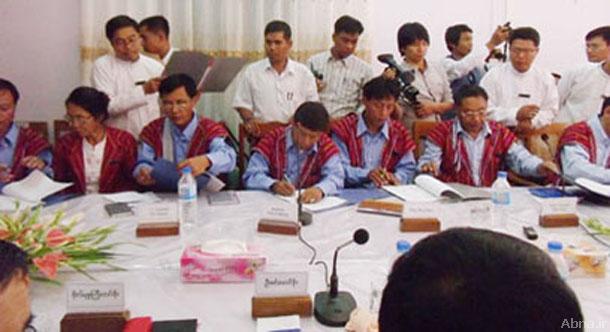အစိုးရႏွင့္ KNPP ဒုတိယအႀကိမ္ ၿငိမ္းခ်မ္းေရး ေဆြးေႏြးပြဲမွ သေဘာတူညီခ်က္ ၈ ခ်က္ရရွိ