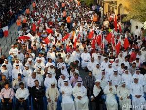 بالصور / أعداد واسعة من شعب البحرين تؤكد على مطالب الثورة بالتحول الديمقراطي