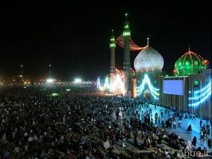 بالصور / مسجد جمكران المنسوب للإمام المهدي (عج) في ليلة النصف من الشعبان