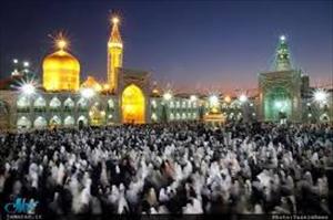 İmam Rıza’nın (a.s) türbesinde büyük coşku yaşandı