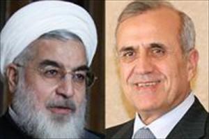 Michel Suleiman telefoniert mit Präsident Rohani