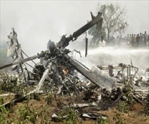 ہندوستان: ہيلي کاپٹرحادثہ میں  بيس افراد ہلاک