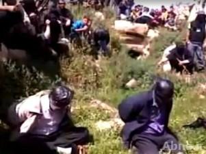 تكفيريون اجانب بالنصرة الارهابية يذبحون مسيحيين سوريين