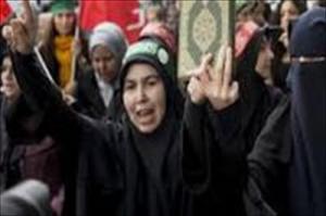 Bağdat'ta Mısır büyükelçiliği önünde protesto eylemi