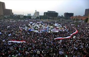 Nouveau départ d'Egyptiens protestent contre Morsi