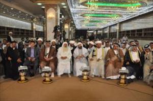 سیمینار «عراقی ھمبستگی اور استقلال میں مراجع کرام کا کردار» کربلا میں منعقد ہوا