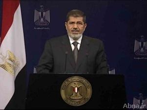 مرسي يؤكد بخطابه أن أمريكا هي الداعم لبقائه