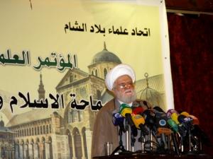 «الشيخ التسخيري»: العقلانية القرآنية ترفض التكفير لأنه ضد الحرية في الاجتهاد