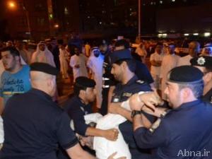 بالصور / الوهابيون في الكويت يعتدون على مجلس تأبيني للشهيد «الشيخ حسن شحاتة»