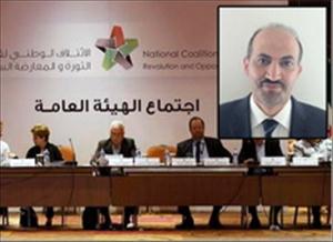 احمد الجربا رئيسا للائتلاف السوري المعارض