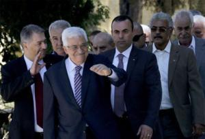 Mahmoud Abbas besucht Flüchtlingslager Shatila in Beirut
