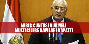 Mısır Cuntası, Kapılarını Suriyeli Mültecilere Kapadı