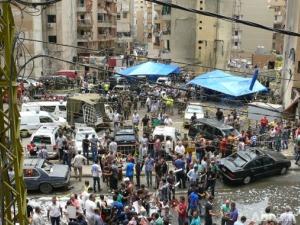 بالصور / انفجار بمنطقة "بئر العبد" في الضاحية الجنوبية لبيروت ـ 2