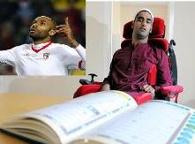 Football Star 'Frederic Kanouté' Helps Disabled Muslim to Fast
