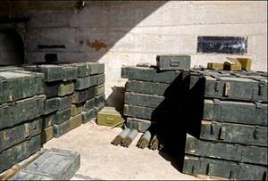 Syrian army finds arms storage tunnel in Homs