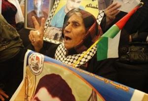 Protest in West Bank in support of hunger striking prisoners