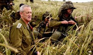 Unité militaire d'Israël a déployé près de la Syrie