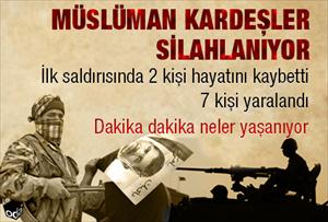 Müslüman kardeşler silahlanıyor!...