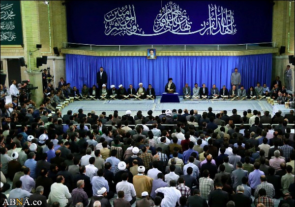 Image / The Ceremony of Reciting the Holy Qur’an before Imam Khamenei