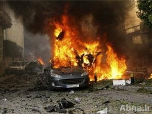 استشهاد واصابة عدة عناصر من حزب الله في تفجير سيارة على طريق دمشق-بيروت