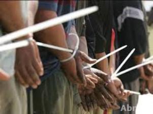اعتقال ثمانية مسلحين ارهابيين من منفذي عملية الهجوم على نقطة للجيش شمال تكريت
