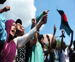 بنگلہ دیش میں احتجاجی مظاہرے